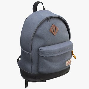 3D School Backpack - Game Ready