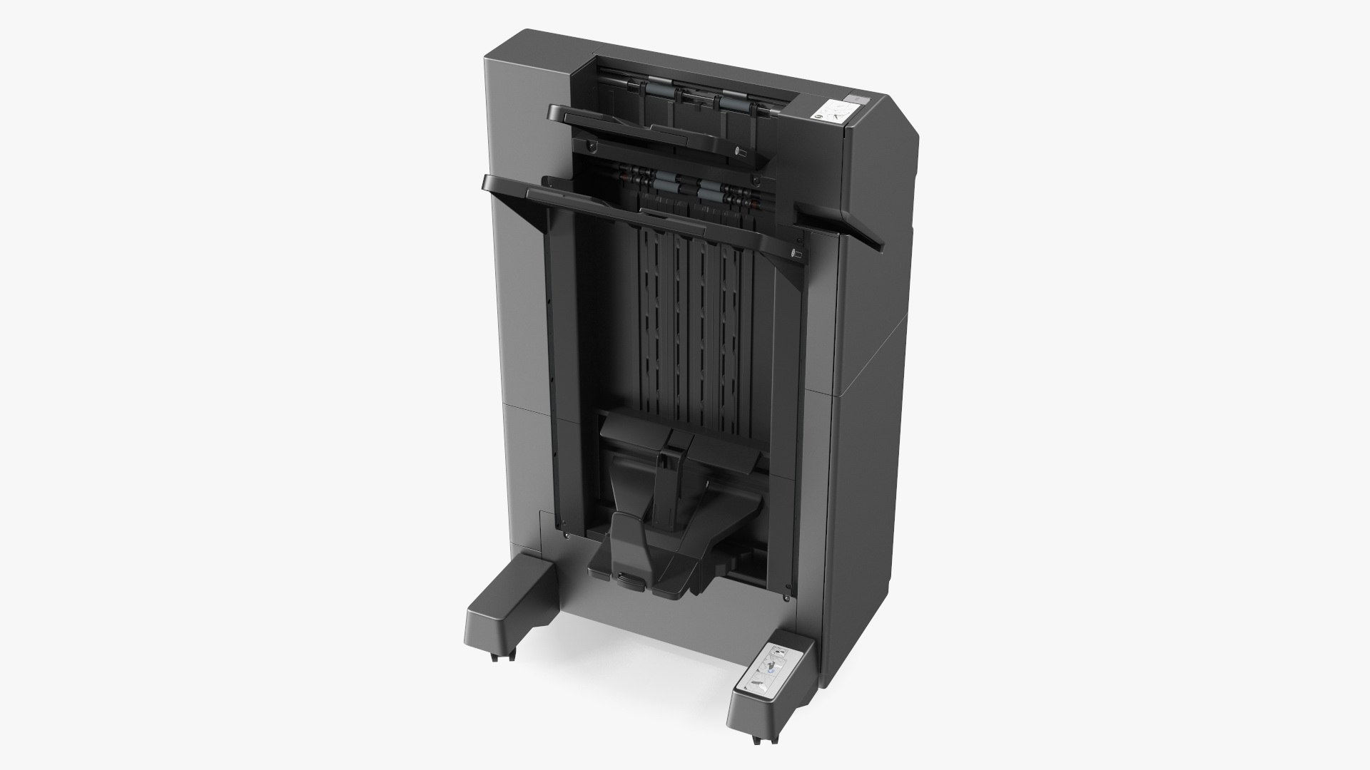 Booklet Finisher Black 3D model preview