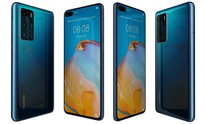 huawei p40 deep sea 3D model
