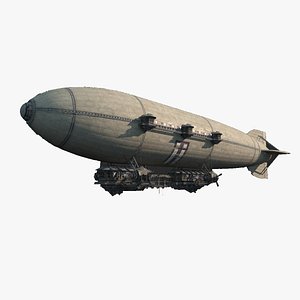 Flying vehicle airship model