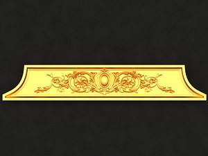 3D decoration mold print model