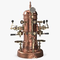 La Pavoni Vintage Copper Espresso Machine