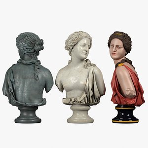 3d bust aphrodite