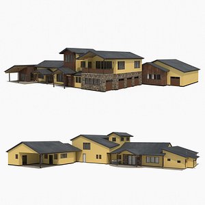3D model 3D Family House