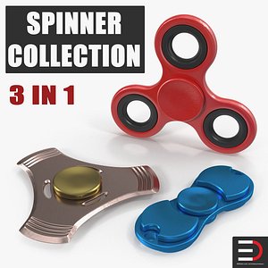 Spinners 3D Models Collection