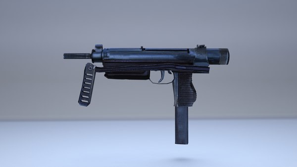 Submachine guns designed model - TurboSquid 1253761