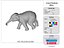 Elefante asiático nena