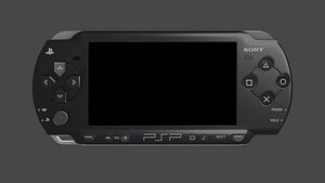 Sony PlayStation Portable 3D model