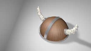 viking helmet 3D model