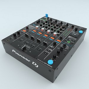 3D Professional DJ Mixer Pioneer DJM 900NXS2 model