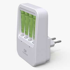 GP PowerBank Charger with Batteries