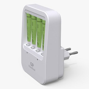 GP PowerBank Charger with Batteries