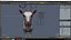 Goat Saanen Breed Rigged for Modo