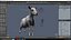 Goat Saanen Breed Rigged for Modo