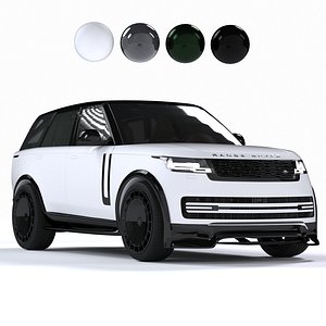 Range Rover 2024 3d Model