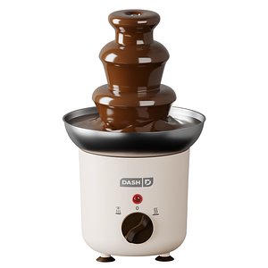 3D Chocolate Fountain model