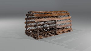 3D crab trap model
