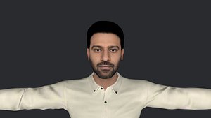 Prabhas Hyper Realistic Full Body Fully Rigged Character