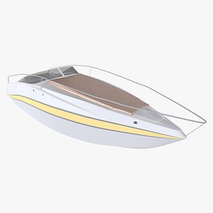 Modern Yacht 3D model