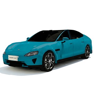 3D model xiao mi su7 car