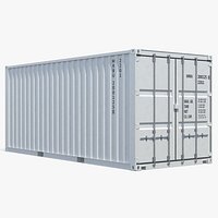 Freight Shipping Container 20ft White