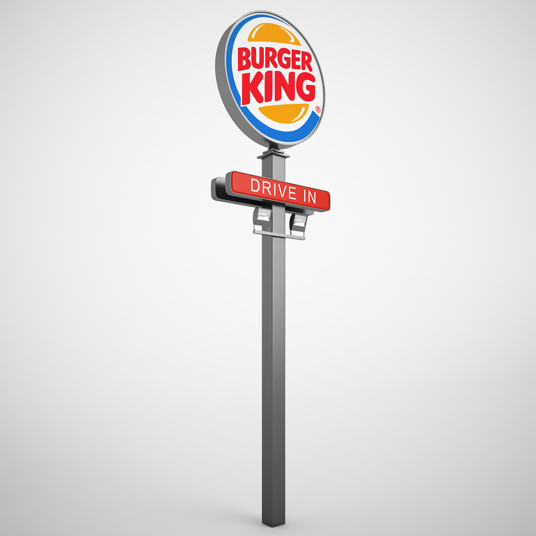 Бургер кинг роблокс есть. Burger King макет. Указатель бургерная.