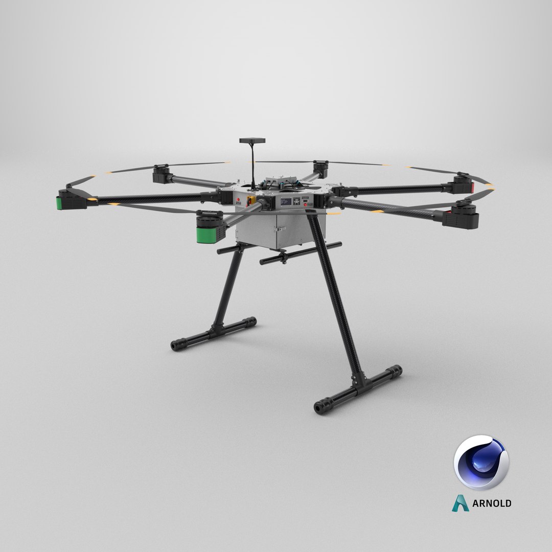 Professional Aerial Survey Hexacopter X6 3D https://p.turbosquid.com/ts-thumb/N0/i5AgBf/Hc/stemcell_cinema_4d_arnold_render/png/1775744695/1920x1080/fit_q87/a44346d465043106c6aff2b429e14f766d906fa4/stemcell_cinema_4d_arnold_render.jpg
