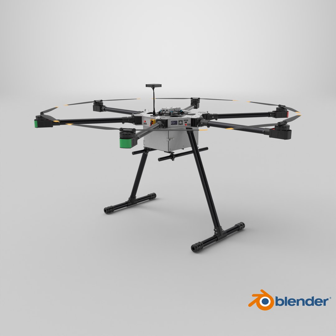 Professional Aerial Survey Hexacopter X6 3D https://p.turbosquid.com/ts-thumb/N0/i5AgBf/YF/stemcell_blender_cycles_render/png/1775744690/1920x1080/fit_q87/f5d7467c9e235db2b9654558aa9a5c03918e8de5/stemcell_blender_cycles_render.jpg