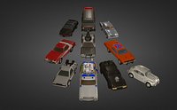 Complete PopCulture Pack 10 Cars