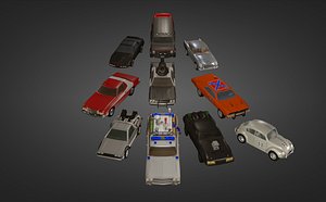 Complete PopCulture Pack 10 Cars
