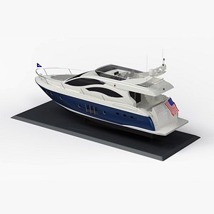60 Foot Motor Yacht model
