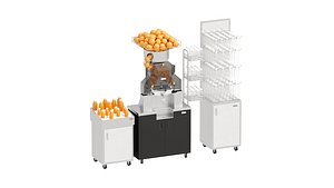 Zumex Speed Pro Self Service Podium 3D model