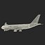 Airbus A330-P2F Emirates Rigged 3D Model