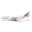 Airbus A330-P2F Emirates Rigged 3D Model