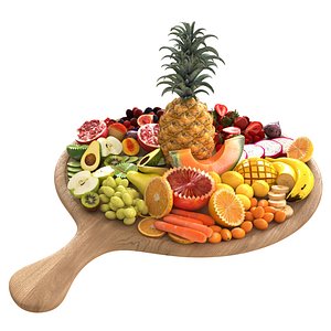 Fruit tray 3D model