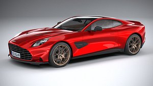3D Aston Martin Vanquish 2025