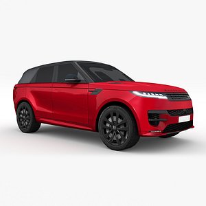 3D model Land Rover Range Rover Sport 2023