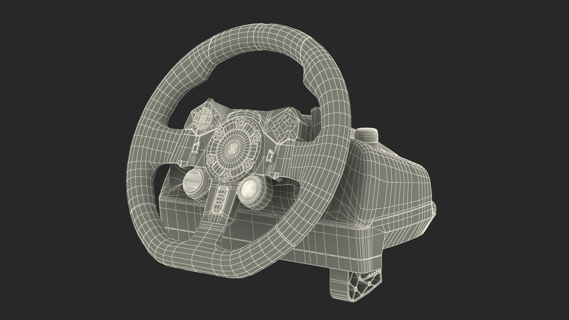 Driving Game Device Wheel 3D model - TurboSquid 2112972