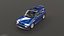 Ford Escort RS Cosworth 1996 3D model
