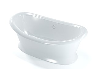 3d classic bath