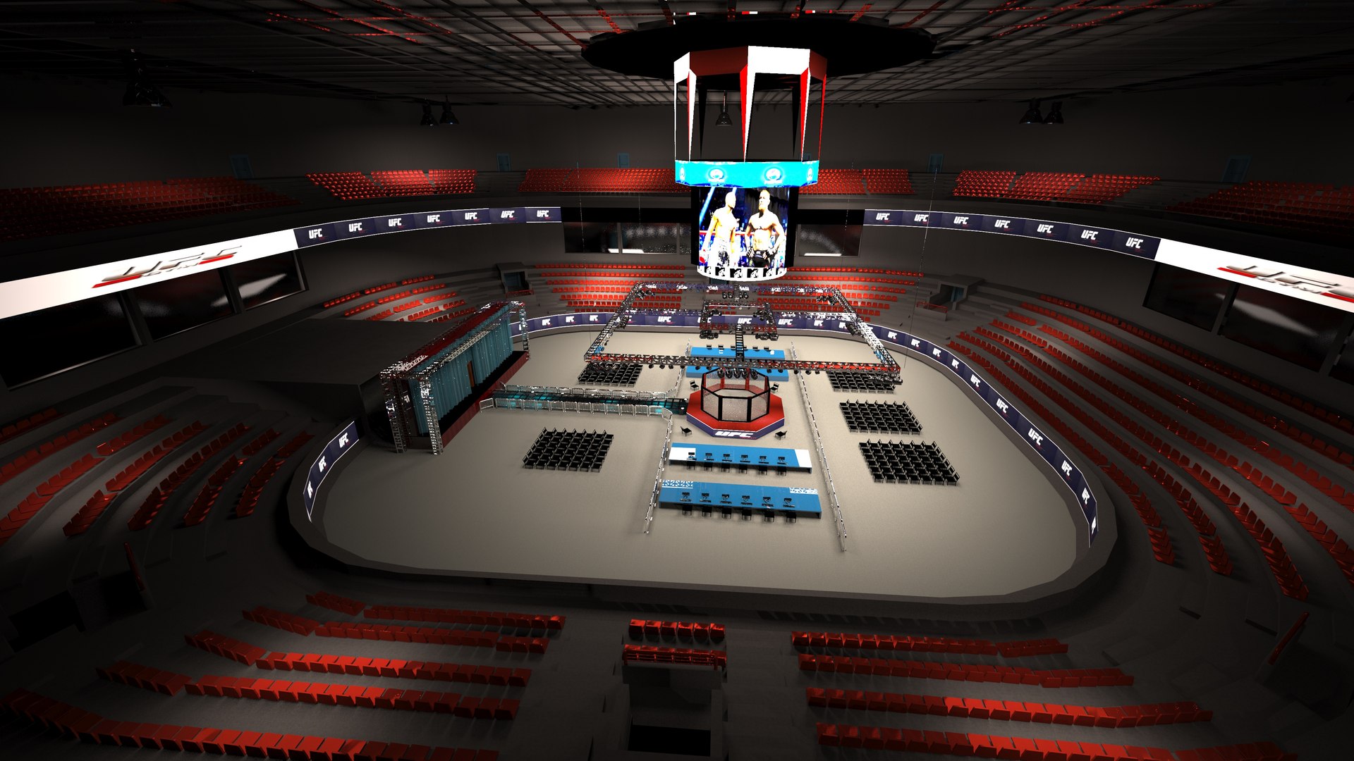 Arena 3.0. UFC Арена октагон. UFC Arena 3d model. Куб Арена юфс. Октагон Апекс Арена.