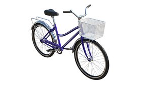 CityBicycle PBR 3D model