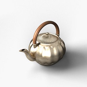 obj brass kettle