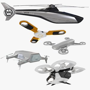 Sci-fi Vehicle Collection 5 in 1
