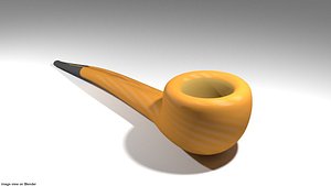 prince smoking 3D model