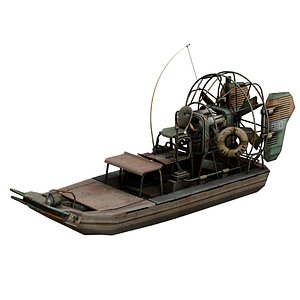 3D Air Boat model