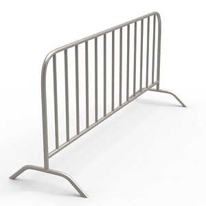 street barrier 3d model