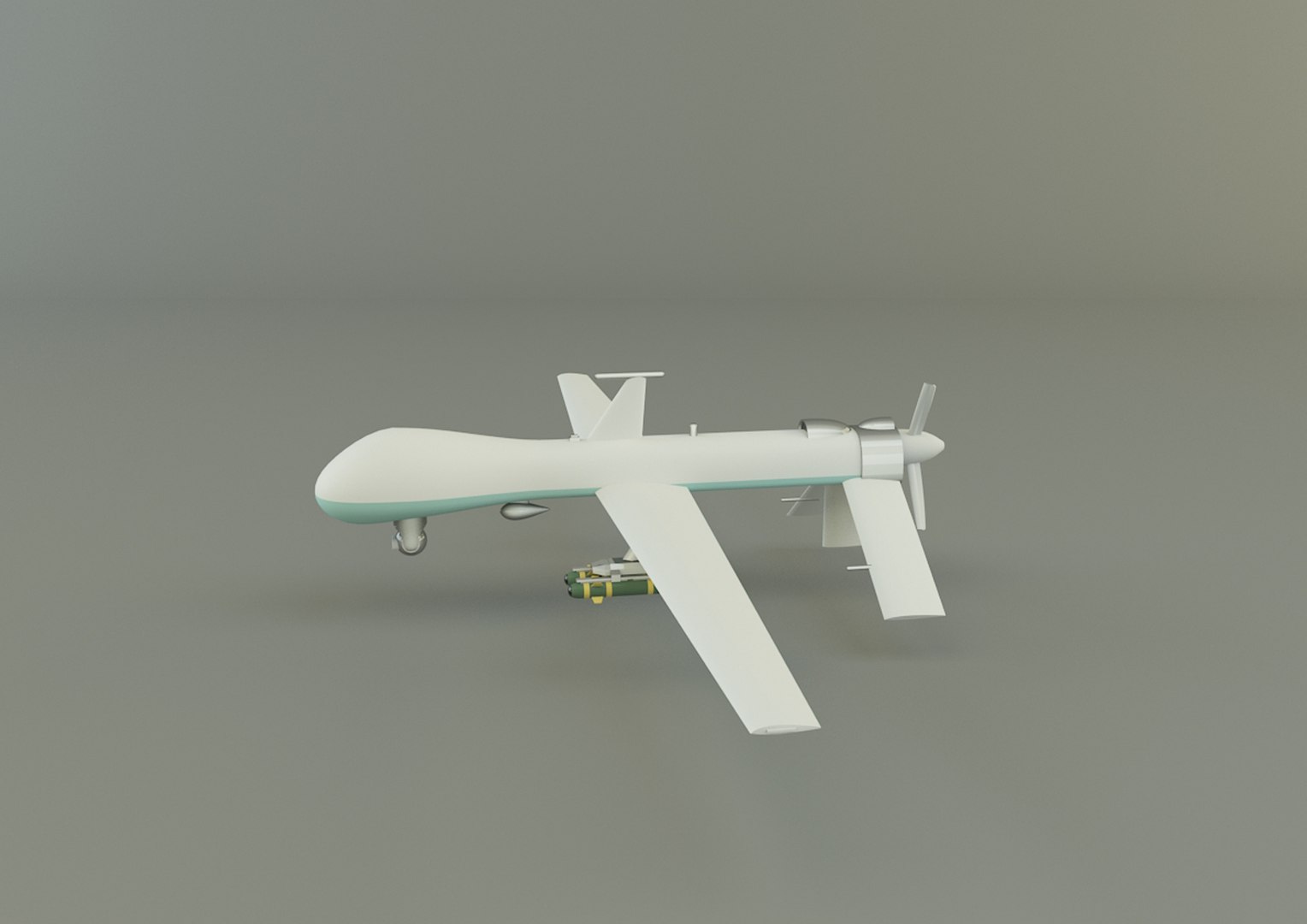 3D Predator Unmanned Aerial Vehicle 3D Model Model - TurboSquid 2067910
