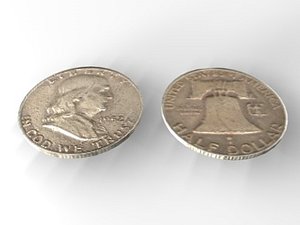 3d franklin half dollar