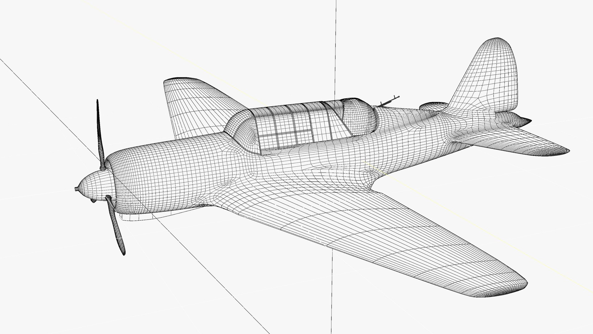 3D Very Simple Sukhoi Su-2 - TurboSquid 1831365